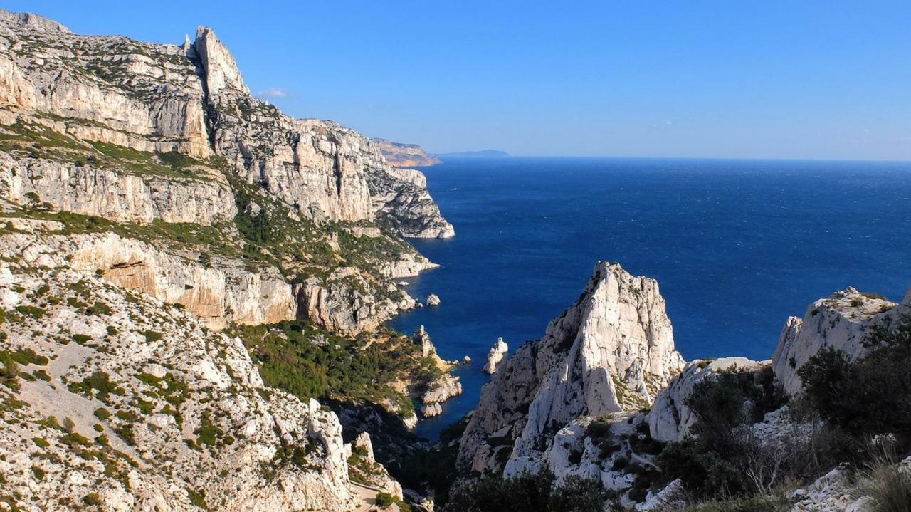 Appartement Les Barques, Vue splendide sur le port de Cassis Extérieur photo